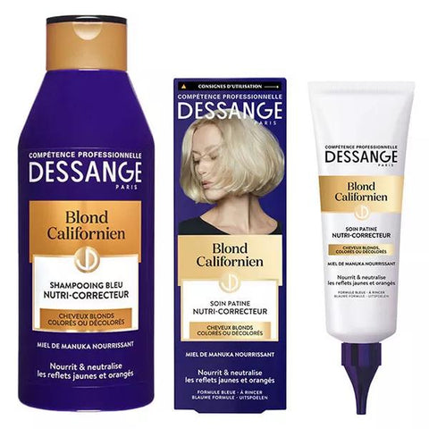 Dessange Blond Californien Pflegeroutine für coloriertes blondes Haar