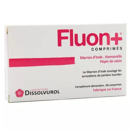Dissolvurol Fluon+ Jambes Lourdes 60 comprimés