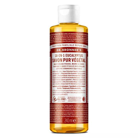 Dr. Bronner's Reine Pflanzenölseife Eukalyptus "18 in 1" 240 ml