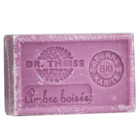 Dr Theiss Marseille Soap Woody Amber + Organic Shea Butter 125g