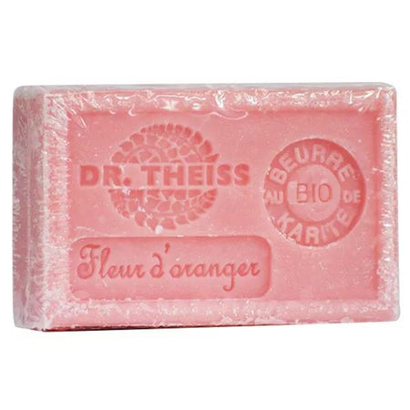 Dr Theiss Savon de Marseille Fleur d'Oranger + Beurre de Karité Bio 125g