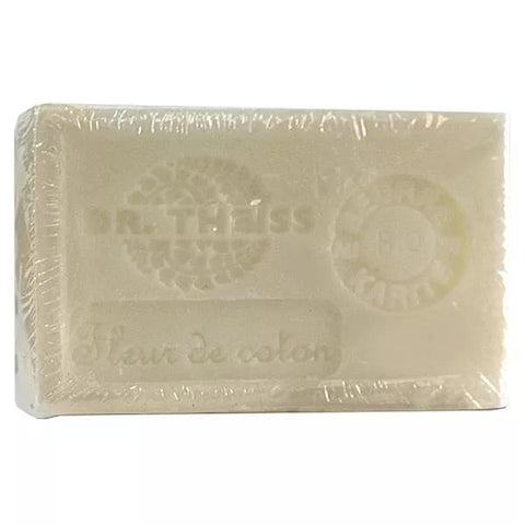 Dr. Theiss Savon de Marseille-Baumwollblüte + Bio-Sheabutter 125g