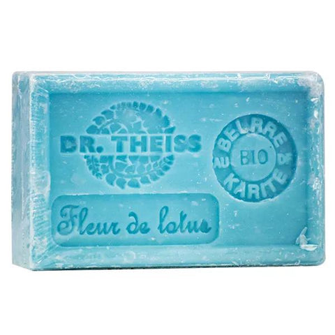 Dr. Theiss Savon de Marseille – Lotusblüten + Bio-Sheabutter (125 g)