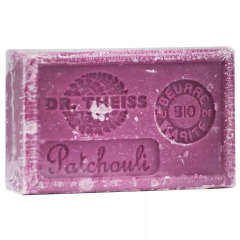 Dr. Theiss Marseille Soap - Patchouli + Organic Shea Butter 125g