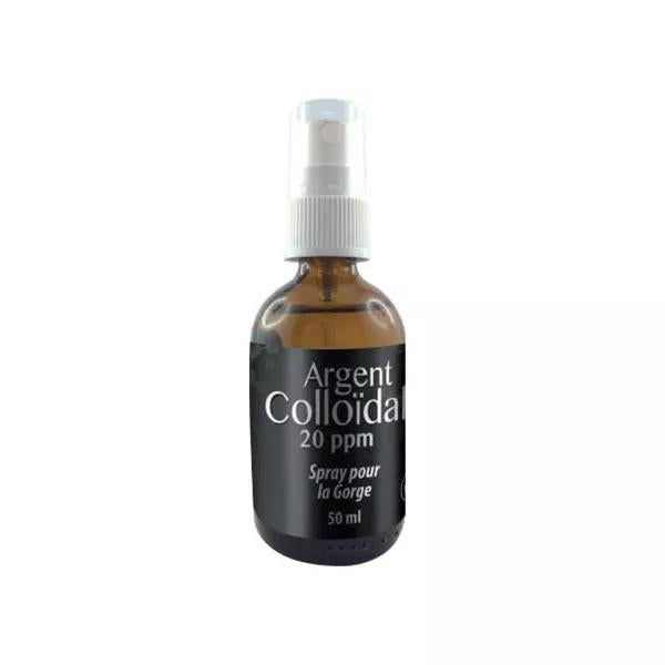 Dr Theiss Spray Gorge Argent Colloïdal 20ppm 50ml
