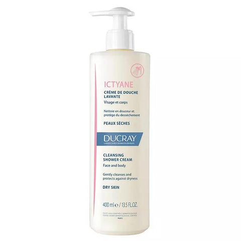 Ducray Ictyane Crème de Douche Lavante 400 ml