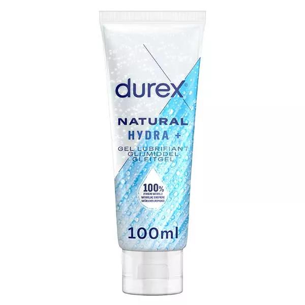 Durex Gel Lubrifiant 100% d'origine Naturelle - A l'Acide Hyaluronique - 100ml