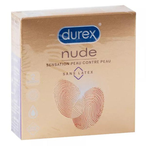 Durex Nude Latex Free X2