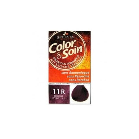 3 Chênes Color & Soin® Haarfarbe Heidelbeerrot 11R