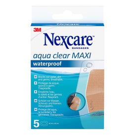 Nexcare Aqua Clear Maxi pansements imperméables (5 pièces)