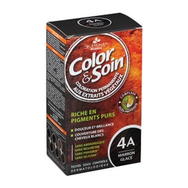 Les 3 Chênes Color & Soin Coloration Permanente 4A Marron Glacé