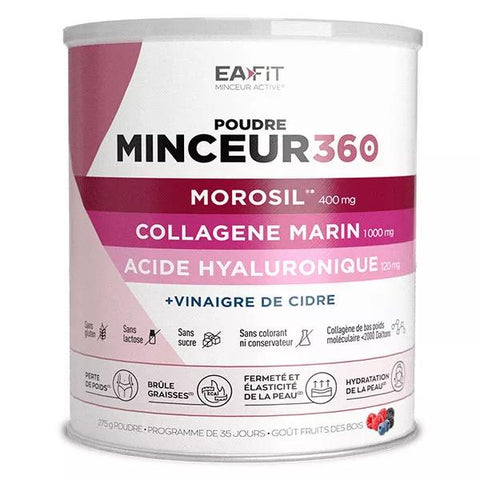 Eafit Minceur 360 Pulver - Morosil + Meereskollagen + Hyaluronsäure - 275g