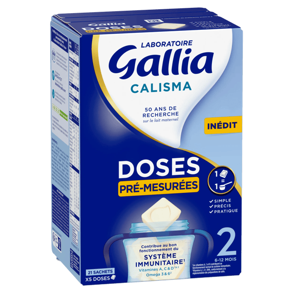 Gallia Calisma doses pré-mesurées 2ème âge (21 sticks)