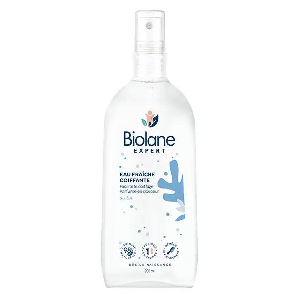 Biolane Expert Eau fraîche coiffante au lin Facilite le coiffage 200ml
