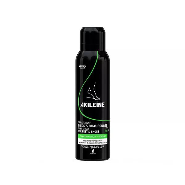 Akileine Spray Noir 3 en 1 (150 ml)