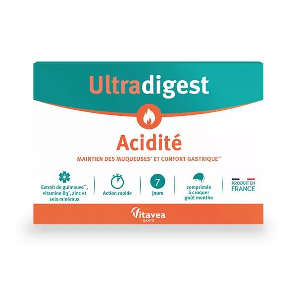 Vitavea Ultradigest Acidité - Digestion - Protège les muqueuses 14 comprimés