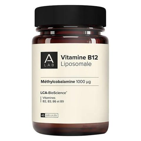 A-Lab Vitamin B12 Liposomal 1000µg - Nervengleichgewicht Energie - 45 Kapseln