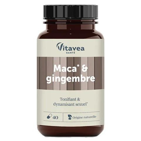 Vitavea Die Essentiellen Stärkend und sexuell dynamisierend Maca & Ingwer 30 Kapseln