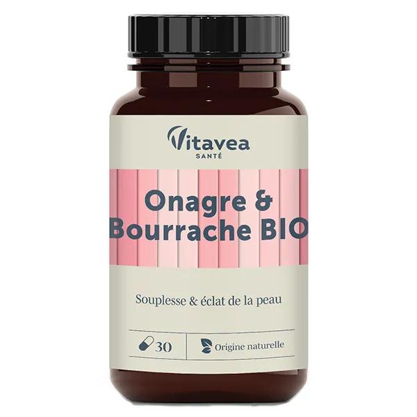 Nutrisanté Vitavea Les Nutri'Sentiels Bio Onagre Bourrache - 30 gélules