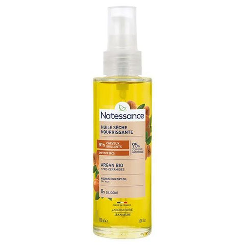 Natessance Huile capillaire nourrissante argan (100 ml)