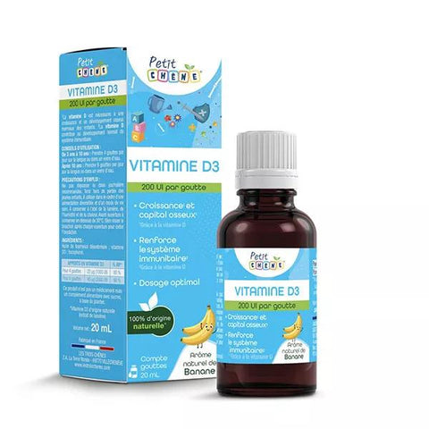 Petit Chêne Vitamin D3 Ab 3 Jahren 20ml