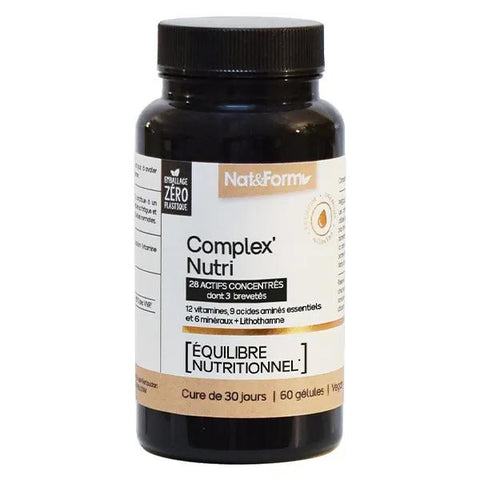Nat & Form Premium Complex'Nutri 60 pflanzliche Kapseln