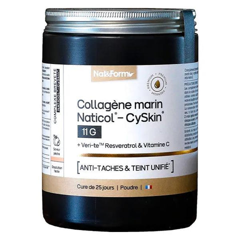 Nat & Form Premium Meereskollagen Naticol® CySkin® Anti-Flecken 365g