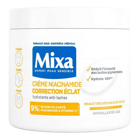 Mixa Crème Niacinamide Correction Éclat 400ml