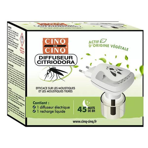 Five Out of Five Citriodora Diffuser Active Ingredient of Plant Origin 1 unit