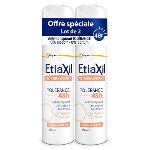 Etiaxil Antitranspirant 48h gegen mäßige Transpiration 2 x 150ml Packung