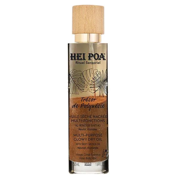 Hei Poa Huile sèche nacrée Trésor de Polynésie (50 ml)