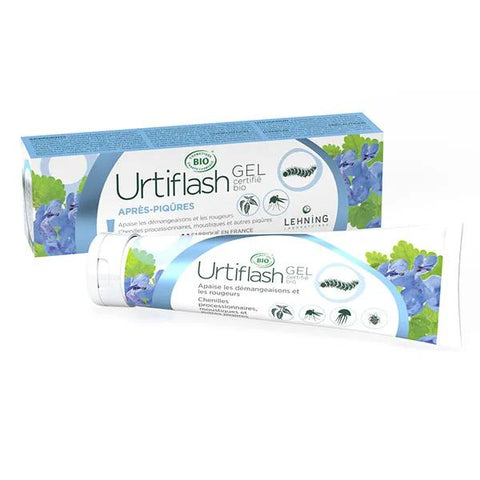Lehning Urtiflash Gel BIO Stichlindernd 50 Gramm