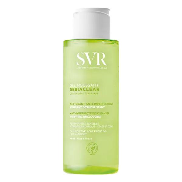 SVR Sebiaclear Gel moussant nettoyant anti-imperfections (100 ml)