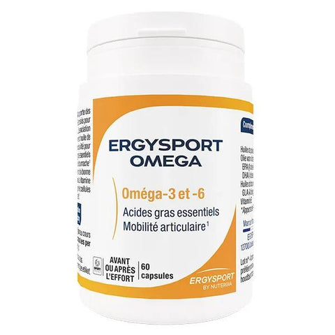 Nutergia Ergysport Omega Omega-3 und 6 60 Kapseln