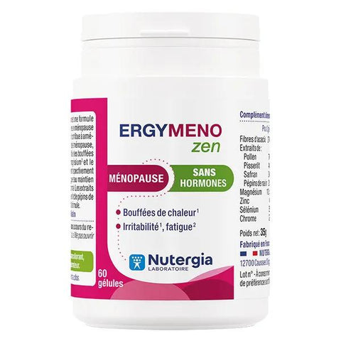 Nutergia Ergymeno Zen Menopause ohne Hormone 60 Kapseln