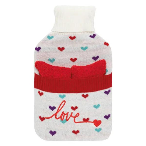 Plic Care Wärmflasche Duo 2L mit Socken Love