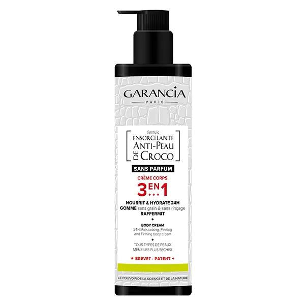 Garancia Ensorcelante Formule Anti-Peau de Croco Crème Corps Sans Parfum 3 en 1 400 ml
