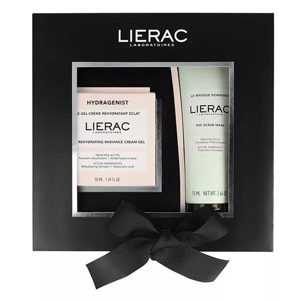 Lierac Hydragenist Coffret Hydratation Eclat Gel-Crème 50 ml + Masque Gommant 75 ml