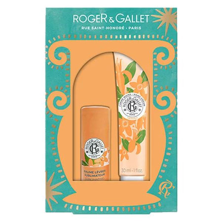Roger&Gallet Coffret Duo Néroli, Baume Lèvres et Crème mains 30ml