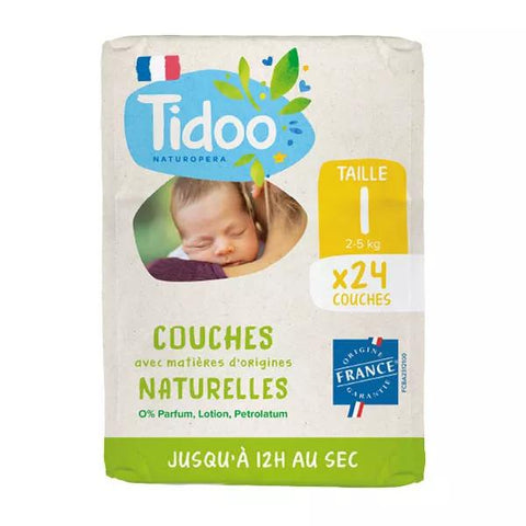 Tidoo Öko-Windeln Größe 1 (2-5kg)