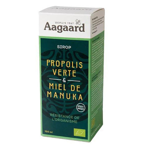 Aagaard Propolis Sirup Grünes Propolis und Manuka-Honig 150 ml