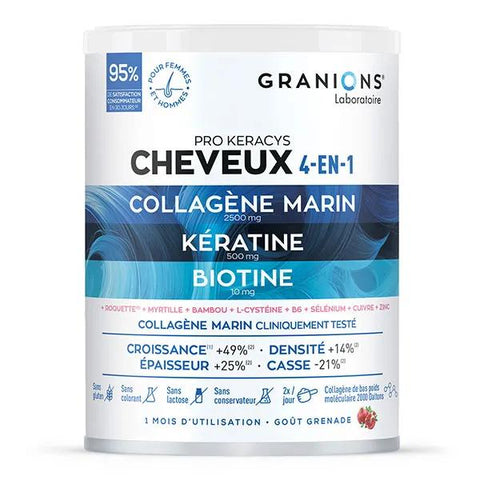 GRANIONS PROKERACYS Anti-Haarausfall 4-IN-1 - Kollagen - Biotin Haare