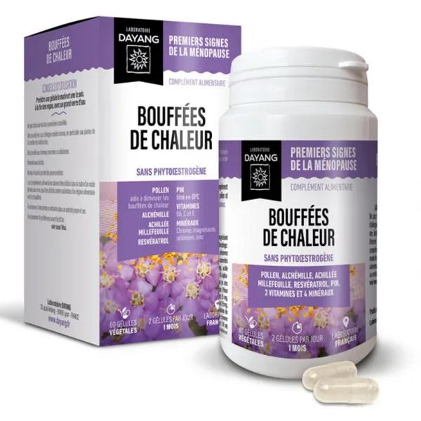 Dayang femme ménopause Bouffées de chaleur 60 gél