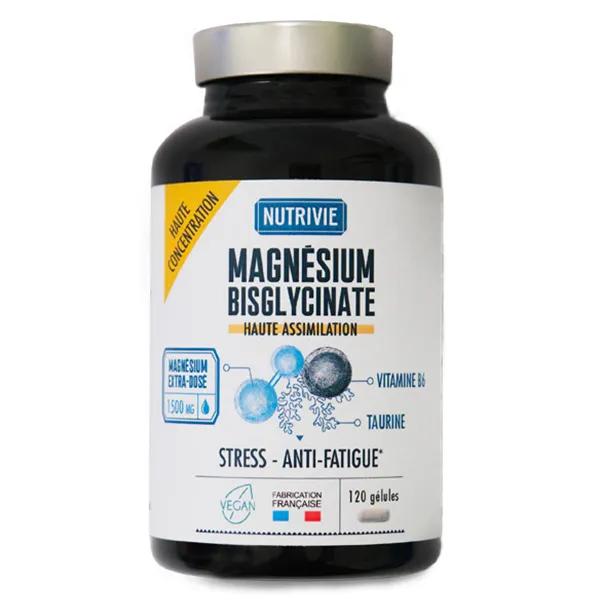 Nutrivie Magnesium Bisglycinate Haute Assimilation 120 gélules