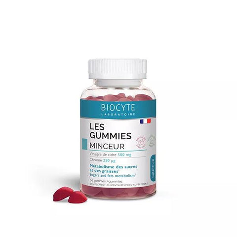 Biocyte Weight Loss Digestion Apple Cider Vinegar Gummies Apple Flavor 60 gummies