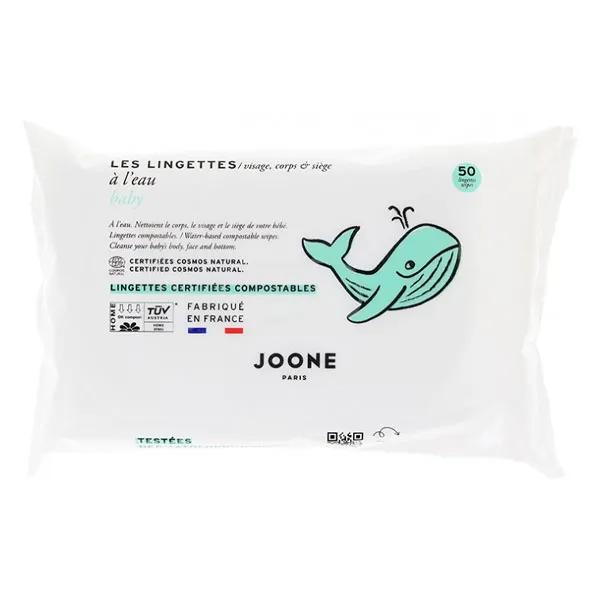 Joone La lingette compostable à l'eau - 50 lingettes