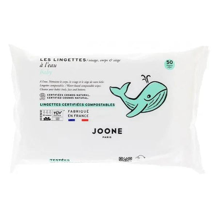 Joone La lingette compostable à l'eau - 50 lingettes
