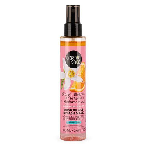 Organic Shop Splash Masque à la Soin rafraichissant - Fleur d'Oranger (100 ml)