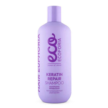 Ecoforia Shampoing réparation kératine (400 ml)