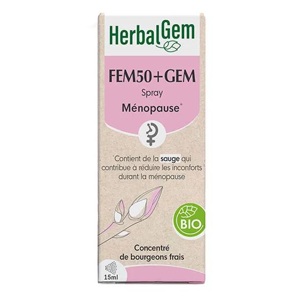 Herbalgem FEM50+GEM Spray GC22 Bio 15 ML